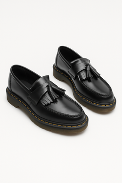 Julian – Leder Loafer Herren Quaste Elegant Business in Detaillierter Knoten
