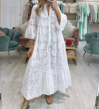 Petra - Damen Sommer Shirt Kleid