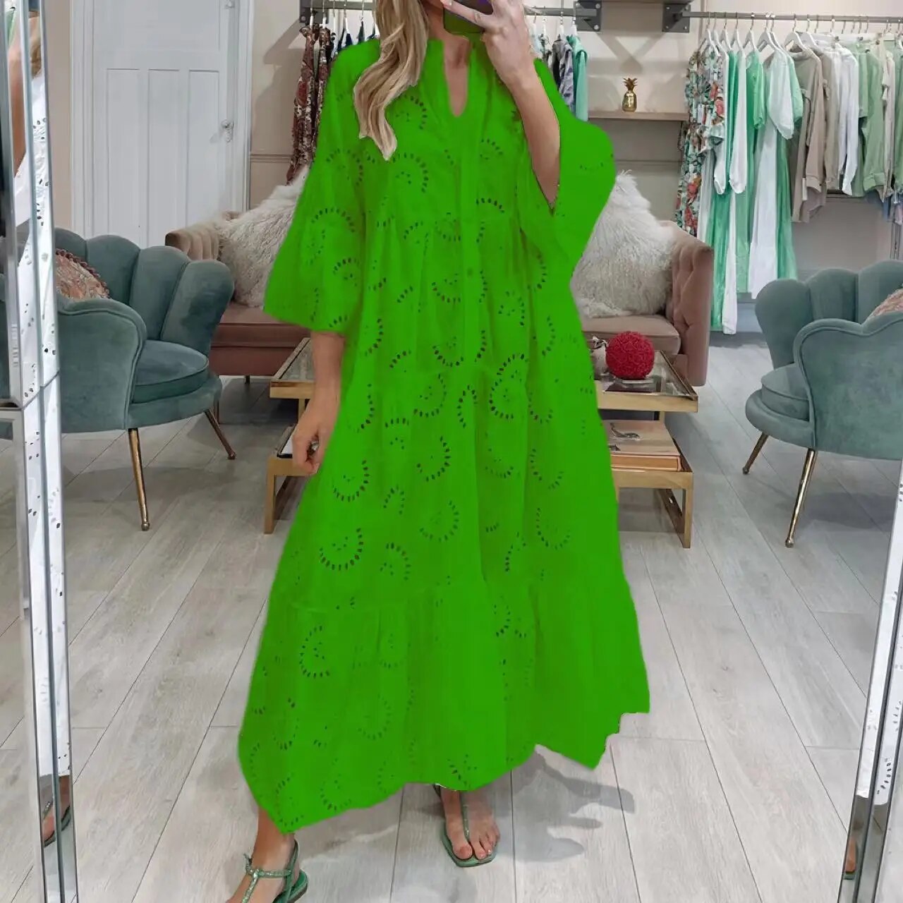 Petra - Damen Sommer Shirt Kleid