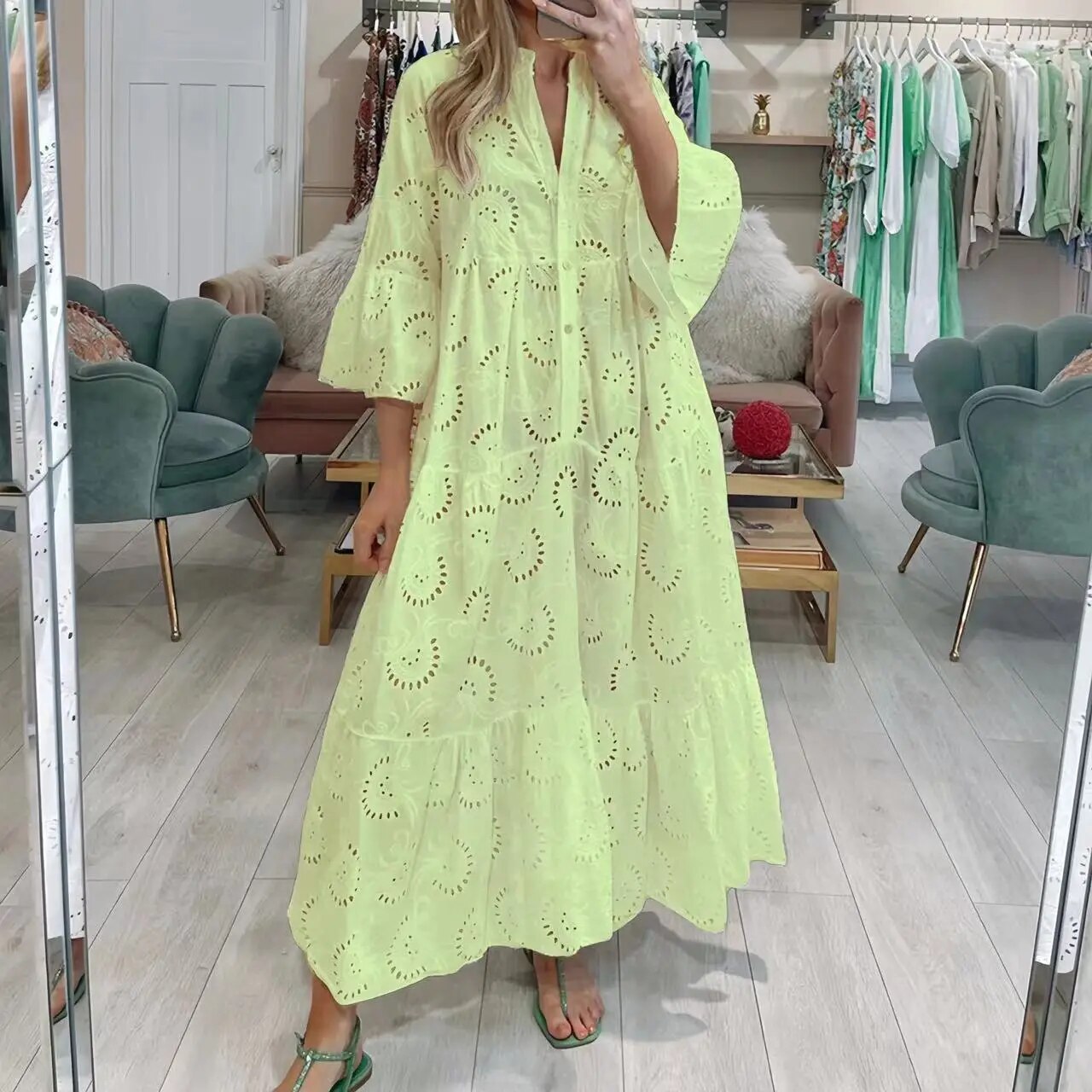 Petra - Damen Sommer Shirt Kleid