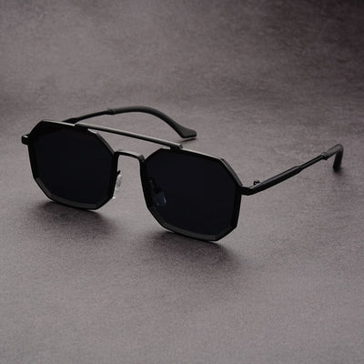 Stilvolle Geometrische Sonnenbrille für Herren | Klassisches Design