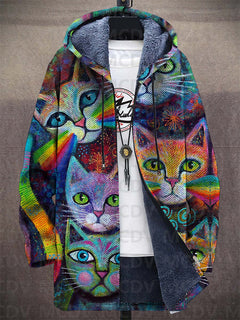 Kalanos™ | Luxuriöser künstlerisch inspirierter Cardigan in Multicolor