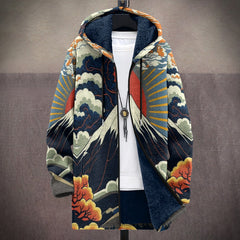 Kalina™ | Kunstinspirierter luxuriöser Cardigan in Multicolor