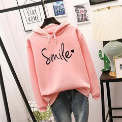 Nele | Kuscheliger Weicher Kapuzenpullover in Rosa
