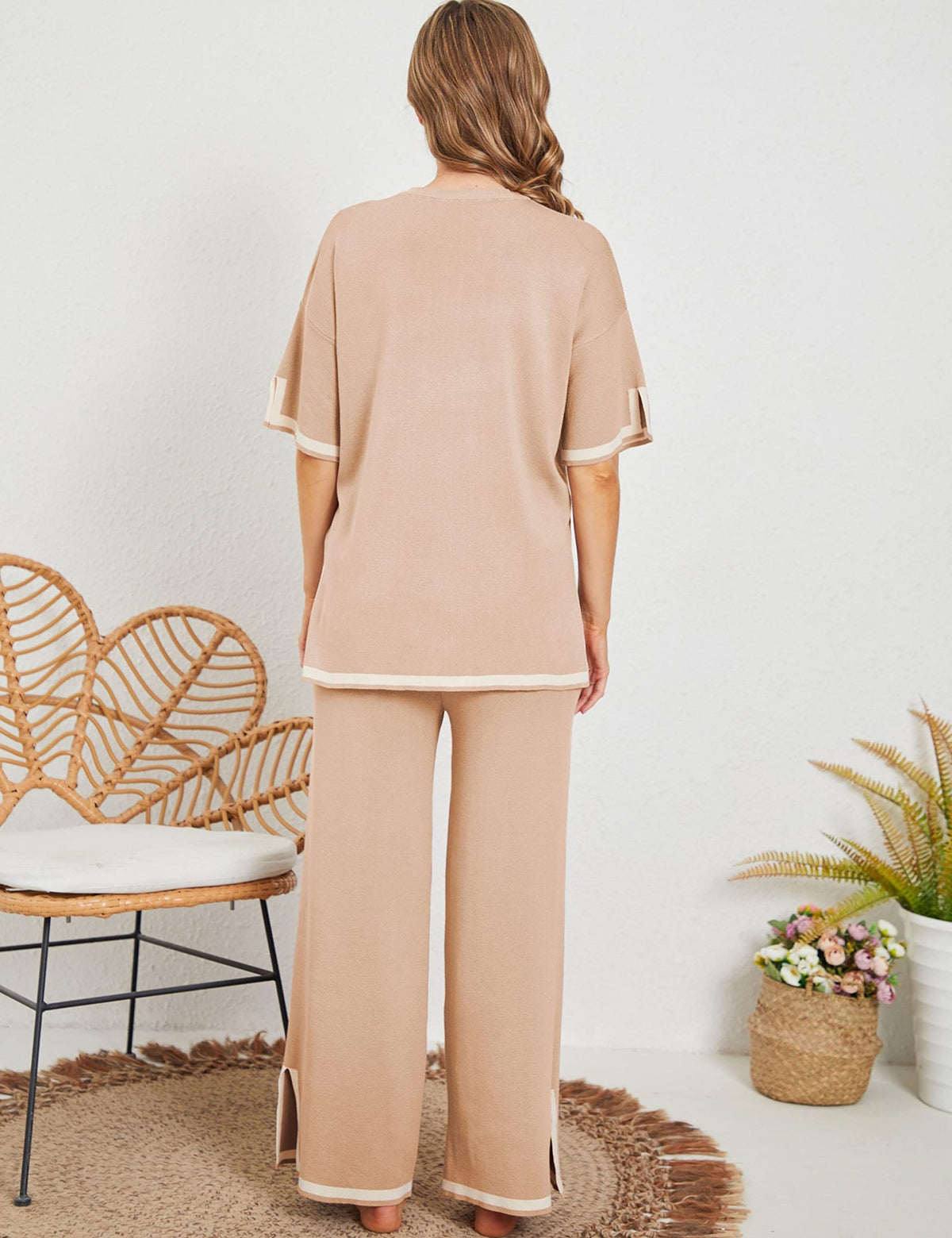 Eloise - Passendes T-Shirt & Hose - Loungewear Set