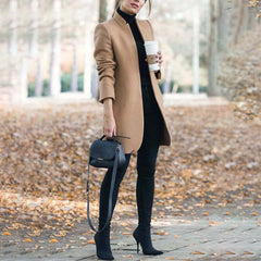 Modischer Trenchcoat für Damen | Lässig in Khaki