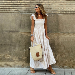 Ada - Bequemes Freizeitkleid in Khaki