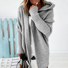 Lara - Bequeme Strickjacke in Grau