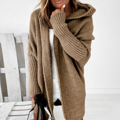Lara - Bequeme Strickjacke in Braun