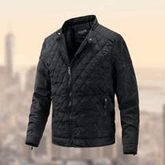 Ernest - Elegante Und Wärmende Nordische Jacke in Schwarz