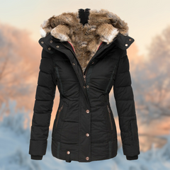 Sally - Damen Winterjacke in Schwarz