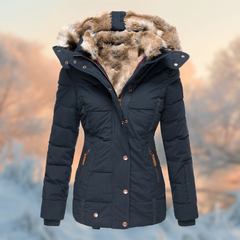 Sally - Damen Winterjacke in Blau