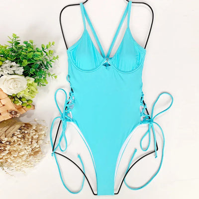 Dina® | Einteiliger Push-Up-Badeanzug