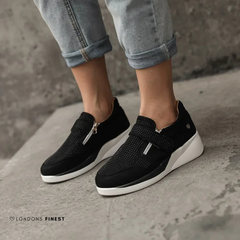 Zoey | Fußgewölbestütze Geformtes Fußbett Schuhe in Schwarz