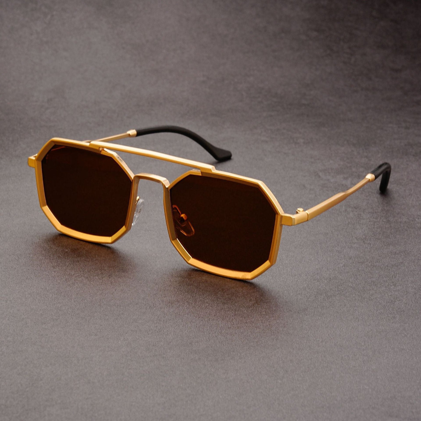 Stilvolle Geometrische Sonnenbrille für Herren | Klassisches Design