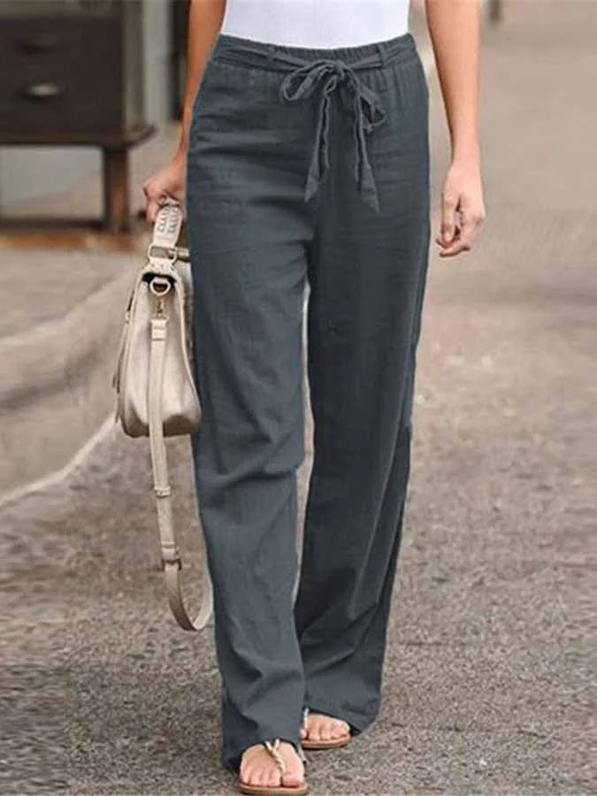 Cecilia - Damen Leinenhose