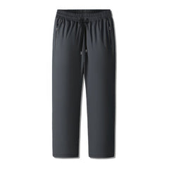 Winddichte, warm gefütterte Herren-Freizeithose in Grau 2