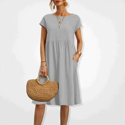 Anabella - Bequemes Sommerkleid mit Taschen