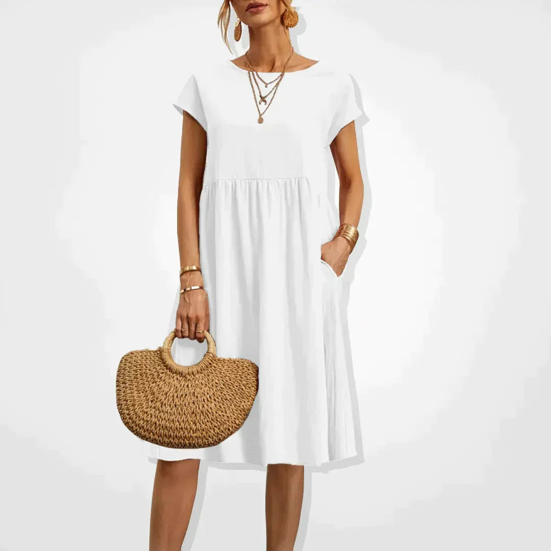Anabella - Bequemes Sommerkleid mit Taschen