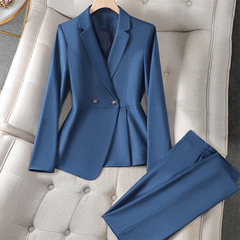 Elena | Executive Blazer Set in Saphirblau