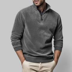 Marco | Eleganter Freizeitpullover in Grau