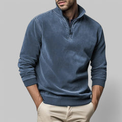Marco | Eleganter Freizeitpullover in Blau