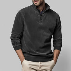 Marco | Eleganter Freizeitpullover in Schwarz