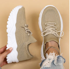 Leona | Orthopädische atmungsaktive Komfortschuhe für Damen in Beige