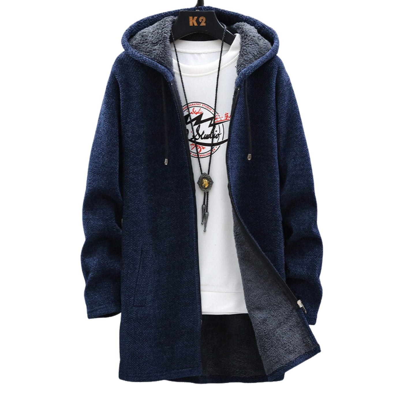 Quinn - Strickjacke mit Kapuze