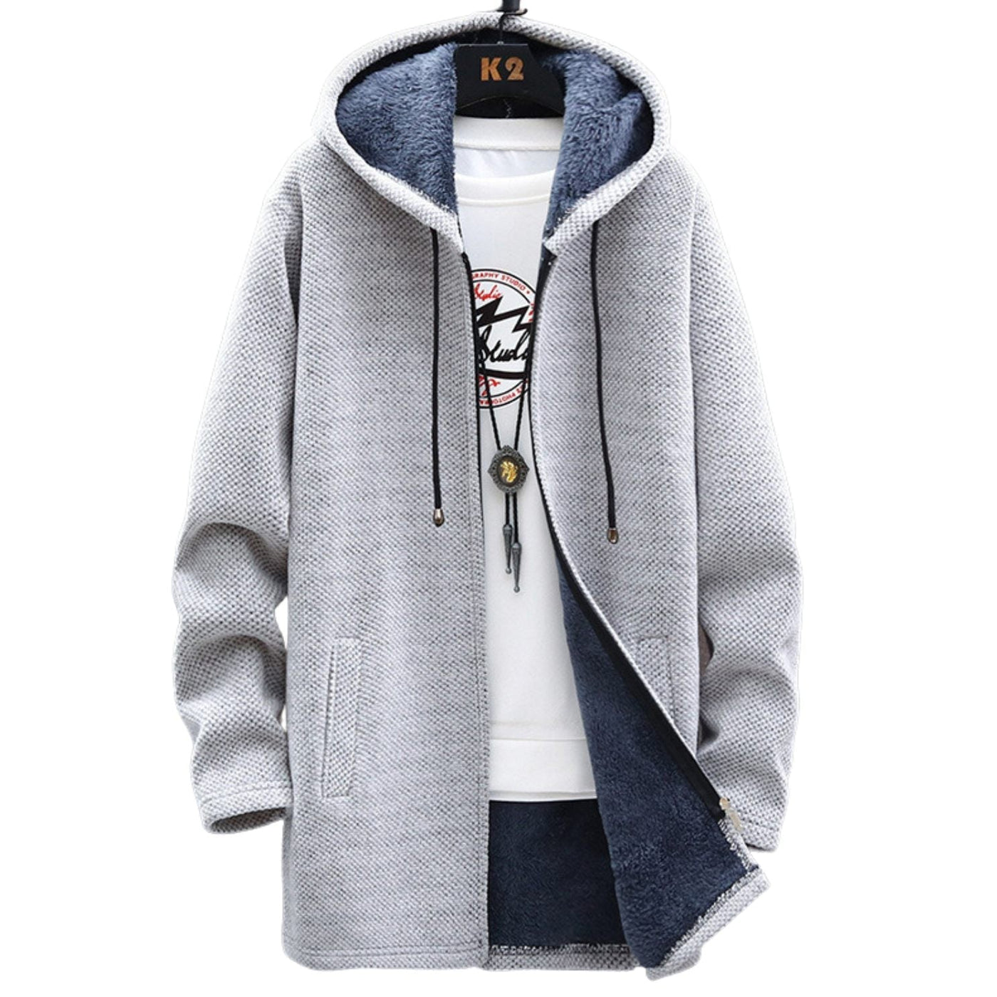 Quinn - Strickjacke mit Kapuze