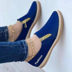 Libby- Komfort-Slip-On-Sneaker für Damen in Blau