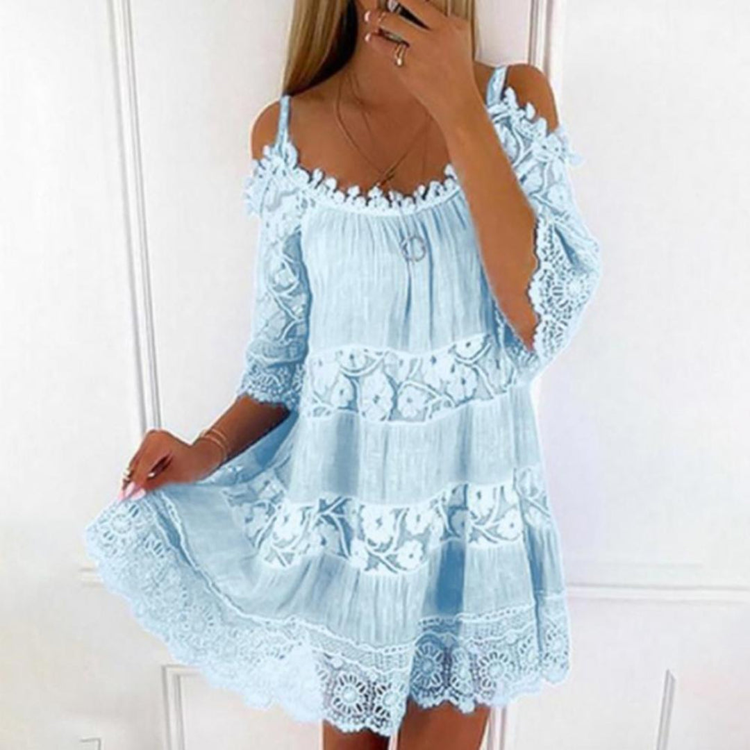Dorte - Kleid Mit Kalten Ärmeln