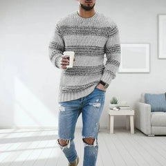 Clinton - Klassischer Herren Strickpullover in Grau