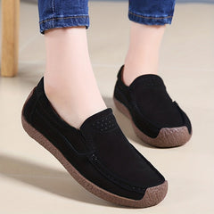 LiviaFlex™ – Modische Damen Loafer mit ultraweicher Komfortsohle in Schwarz