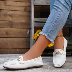 Elegante Formelle Damenschuhe | Bequem in Weiß