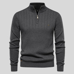 Noah | Hochwertiger Herren-Comfort-Pullover in Grau