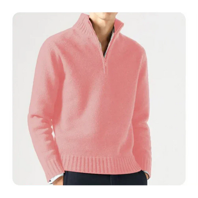Wade - Rollkragenpullover - Halbreißverschluss-Stil