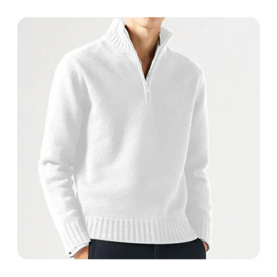 Wade - Rollkragenpullover - Halbreißverschluss-Stil