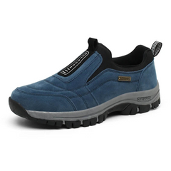 Luke | Bequeme Wanderschuhe zum Reinschlüpfen in Blau