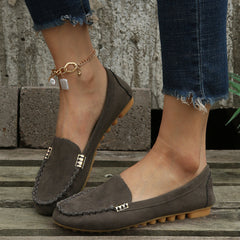LunaFlex™ – Bequeme Mary Jane Loafer für Damen in Grau