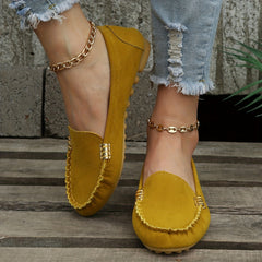 LunaFlex™ – Bequeme Mary Jane Loafer für Damen in Gelb