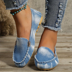 LunaFlex™ – Bequeme Mary Jane Loafer für Damen in Blau