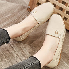 LuxStep™ – Elegante Damen Loafer mit ultraweicher Komfortsohle in Beige