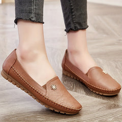 LuxStep™ – Elegante Damen Loafer mit ultraweicher Komfortsohle in Khaki