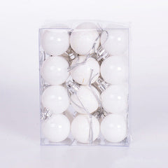 LuxeSpheres | Samtweiche, dekorative Weihnachtskugeln in Weiß
