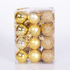 LuxeSpheres | Samtweiche, dekorative Weihnachtskugeln in Gold