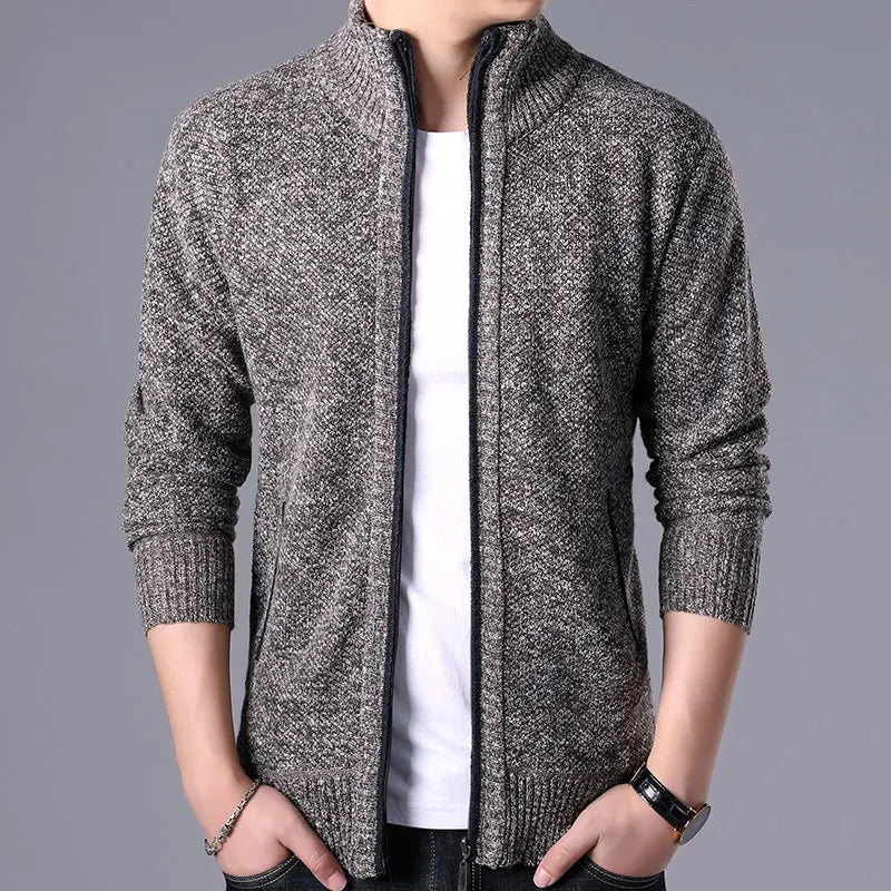 Zip-Dickstrickjacke