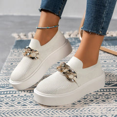 Farah - Orthopädische Sommerschuhe für Damen in Weiß