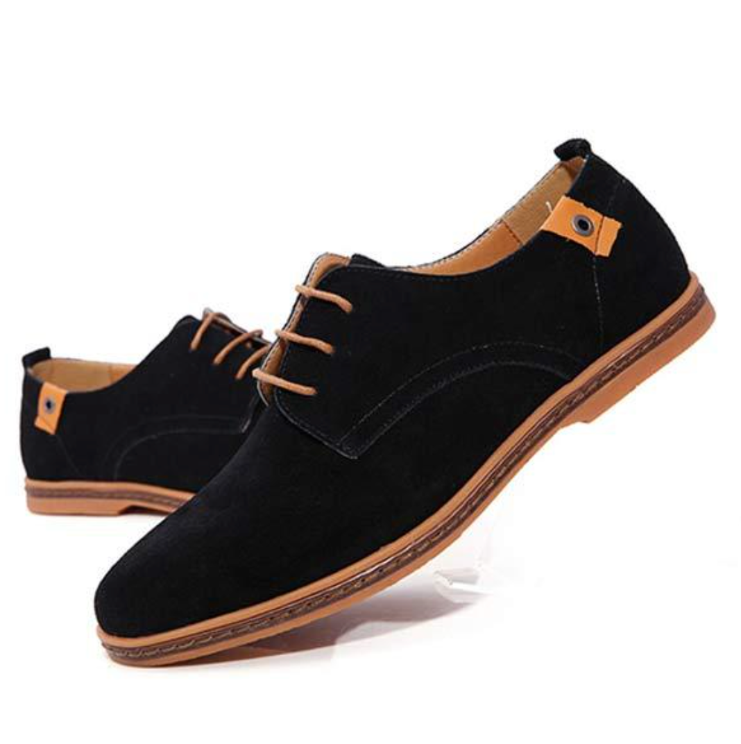 Wildleder-Lederschuhe für Herren