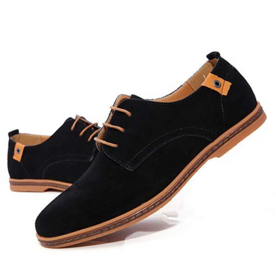 Wildleder-Lederschuhe für Herren